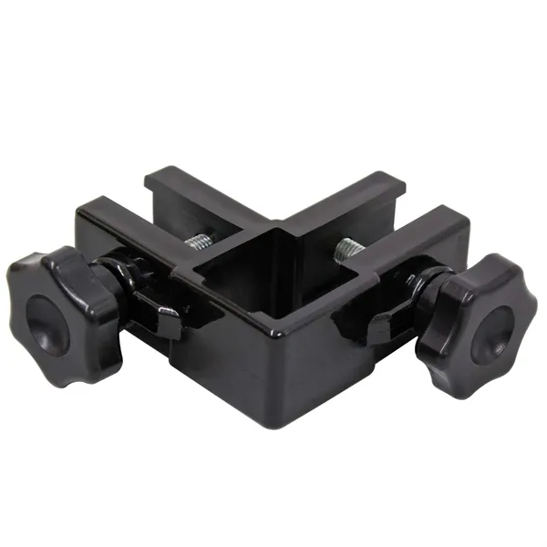 90 degree corner clamp for standard tent frames.... from ASI 87188 Showdown Displays