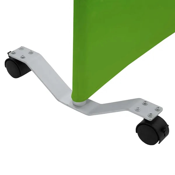 Pair of wheeled feet for a EuroFit Wall.... from ASI 87188 Showdown Displays