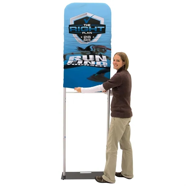 Hardware for 3' EuroFit banner display.... from ASI 87188 Showdown Displays