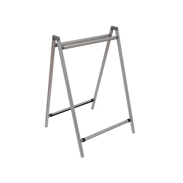 This modern looking lightweight a-frame makes this easy to move around.... from ASI 87188 Showdown Displays