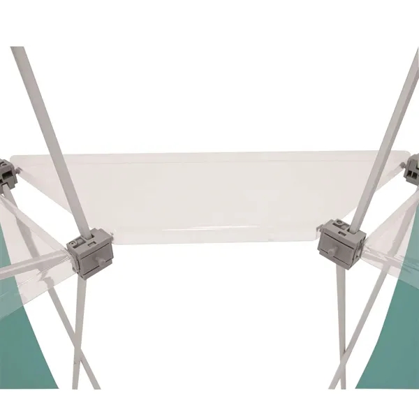 27.875" x 1.125" x 9.126" plastic connecting shelf for Deluxe GeoMetrix... from ASI 87188 Showdown Displays