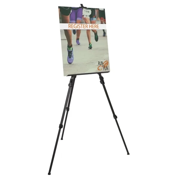 20" x 72" x 16" power coated aluminum easel with extendible... from ASI 87188 Showdown Displays