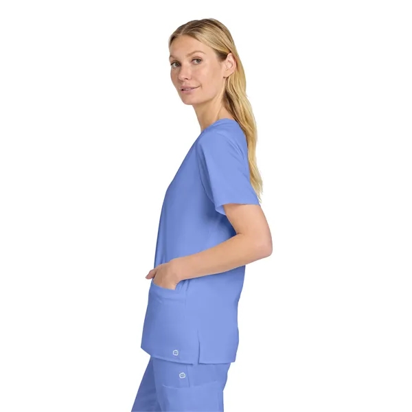 WonderWink Women's WorkFlex V-Neck Top... from ASI 84863 SanMar