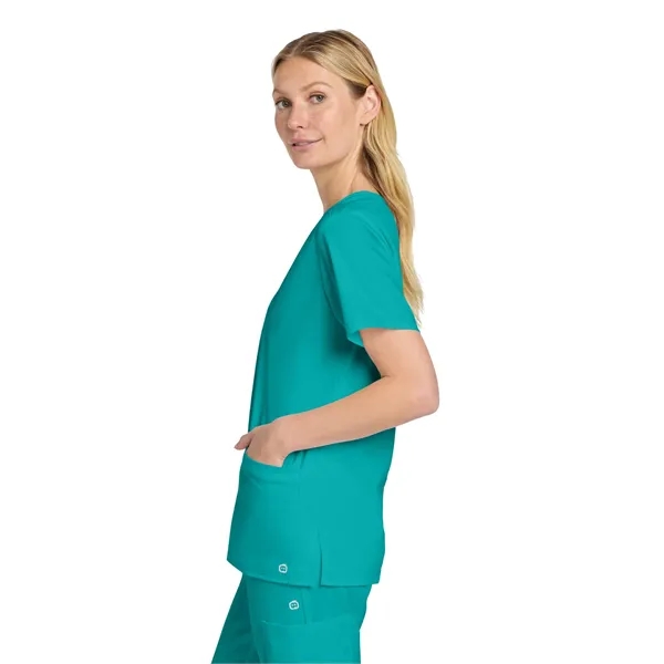 WonderWink Women's WorkFlex V-Neck Top... from ASI 84863 SanMar
