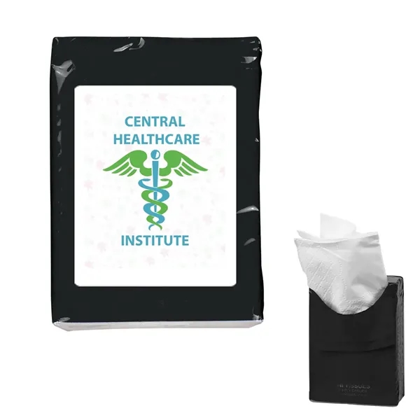 Mini Tissue Packet.  Contains 10 Tissues.  Fits in your... from ASI 61125 Hit Promotional Products / Hit®