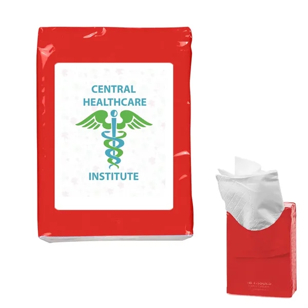 Mini Tissue Packet.  Contains 10 Tissues.  Fits in your... from ASI 61125 Hit Promotional Products / Hit®