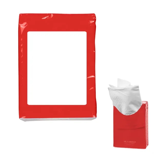 Mini Tissue Packet.  Contains 10 Tissues.  Fits in your... from ASI 61125 Hit Promotional Products / Hit®