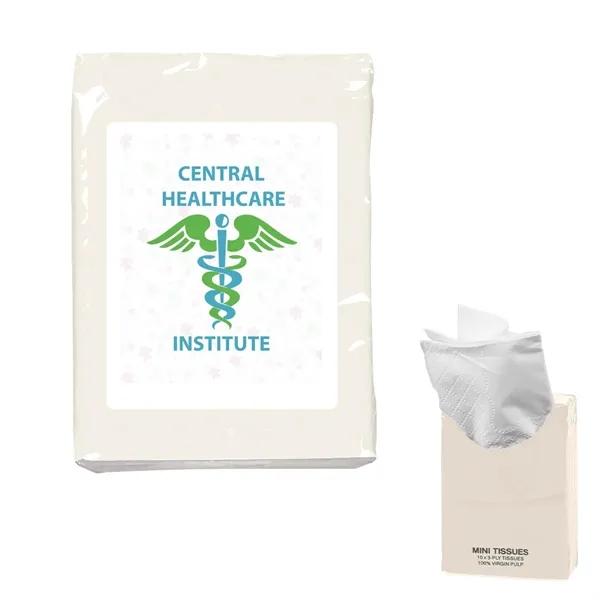Mini Tissue Packet.  Contains 10 Tissues.  Fits in your... from ASI 61125 Hit Promotional Products / Hit®