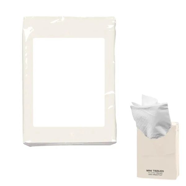 Mini Tissue Packet.  Contains 10 Tissues.  Fits in your... from ASI 61125 Hit Promotional Products / Hit®