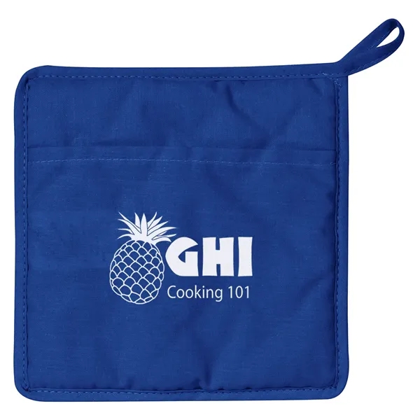 Quilted cotton canvas pot holder with large imprint area.... from ASI 61125 Hit Promotional Products / Hit®