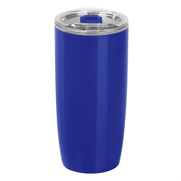 19 oz. acrylic double wall tumbler with slide action, spill-resistant lid.... from ASI 61125 Hit Promotional Products / Hit®