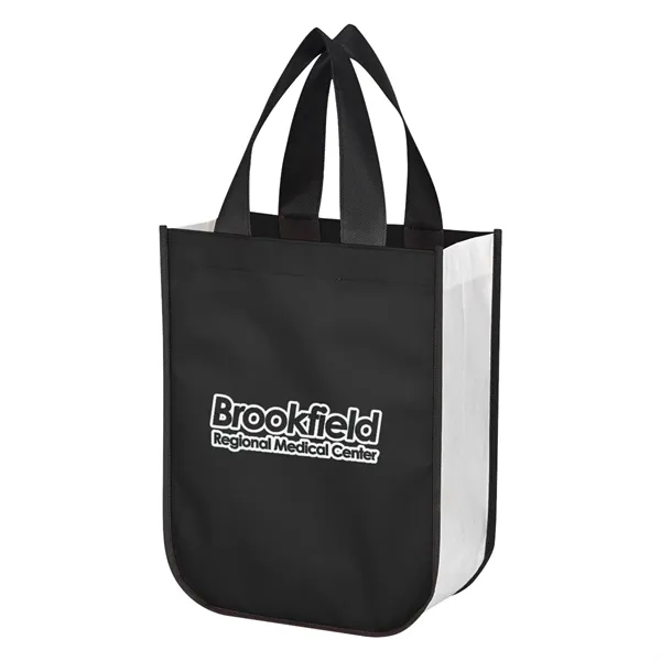 Non-woven shopper tote bag made of 100% rPET material with 13... from ASI 61125 Hit Promotional Products / Hit®