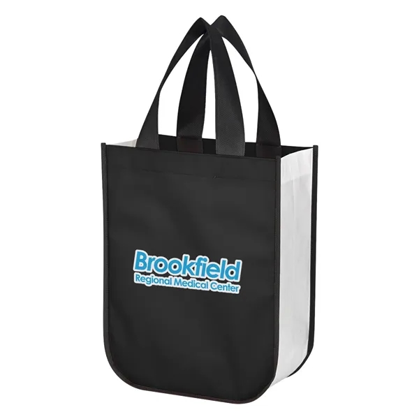 Non-woven shopper tote bag made of 100% rPET material with 13... from ASI 61125 Hit Promotional Products / Hit®