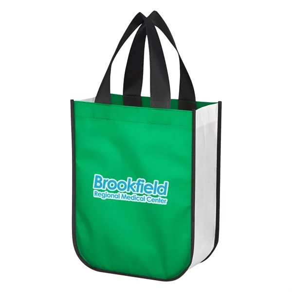 Non-woven shopper tote bag made of 100% rPET material with 13... from ASI 61125 Hit Promotional Products / Hit®