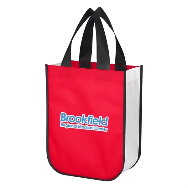 Non-woven shopper tote bag made of 100% rPET material with 13... from ASI 61125 Hit Promotional Products / Hit®