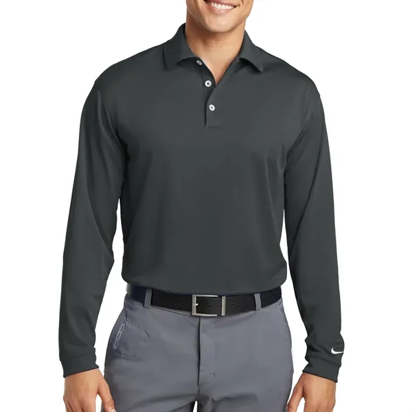 Polo with long sleeves, DRI-FIT moisture management technology, flat knit collar... from ASI 61125 Hit Promotional Products