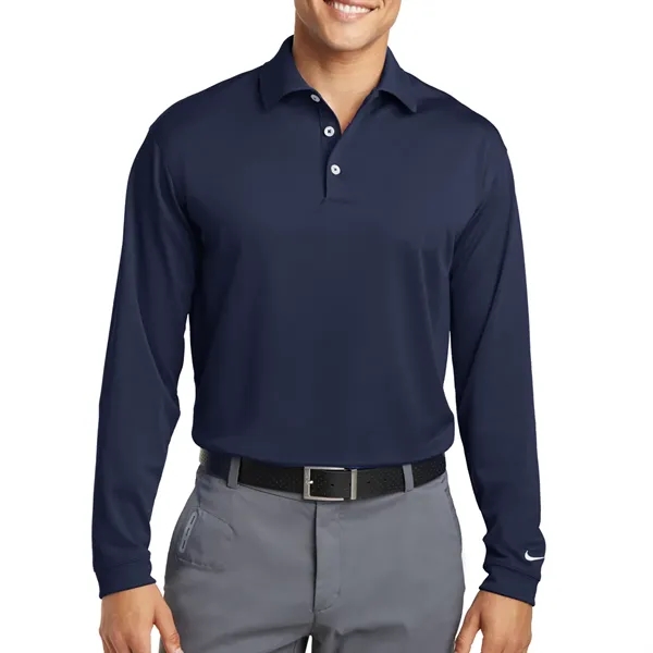 Polo with long sleeves, DRI-FIT moisture management technology, flat knit collar... from ASI 61125 Hit Promotional Products