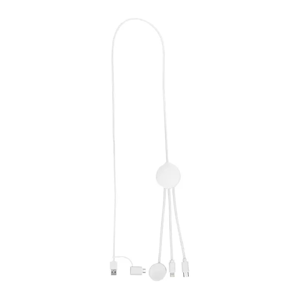 3' multi-charging cable with watch dock.... from ASI 61125 Hit Promotional Products / Hit®