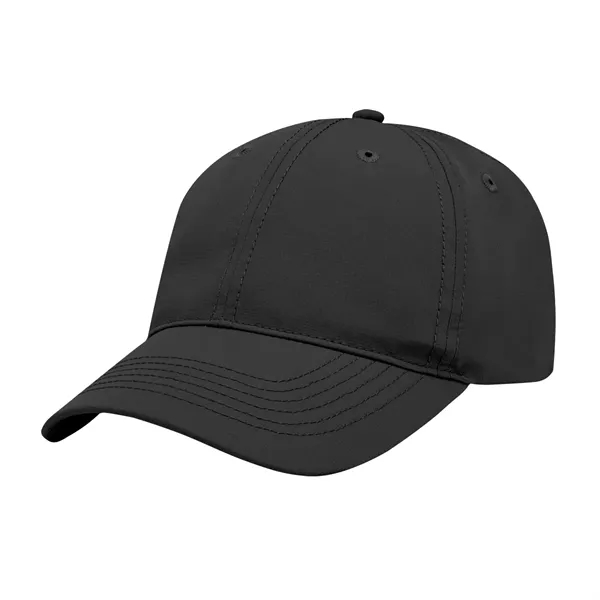 6 panel recycled polyester cap with moisture wicking technology and adjustable... from ASI 61125 Hit Promotional Products / Hit®