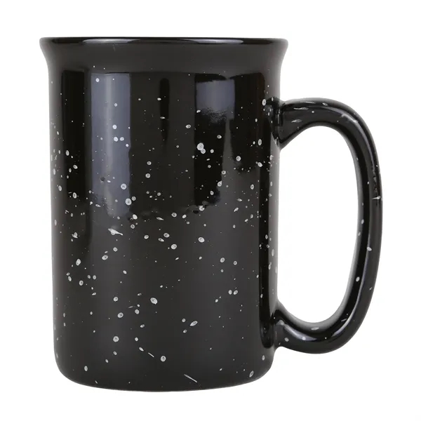 13 oz. speckled ceramic camping mug.... from ASI 52840 Evans Manufacturing