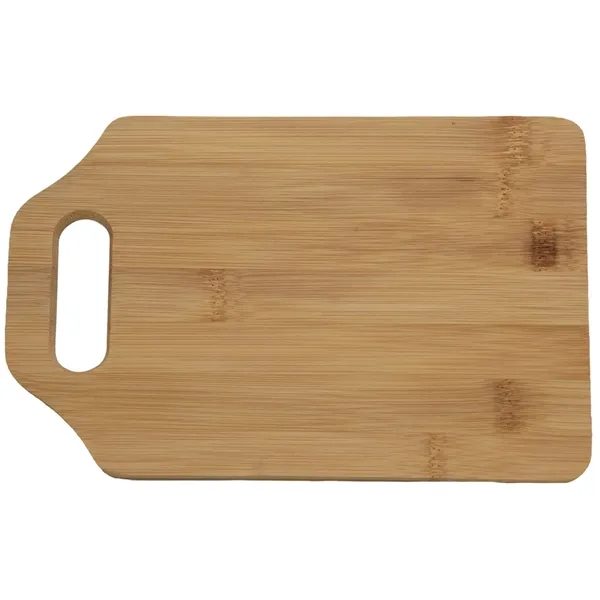 Spice up cooking spaces with a custom laser-engraved The Gourmet Bamboo... from ASI 71920 Moderne Glass Company Inc