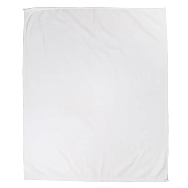 60"H x 50"W fleece blanket constructed of 220GSM short plush and... from ASI 52840 Evans Manufacturing