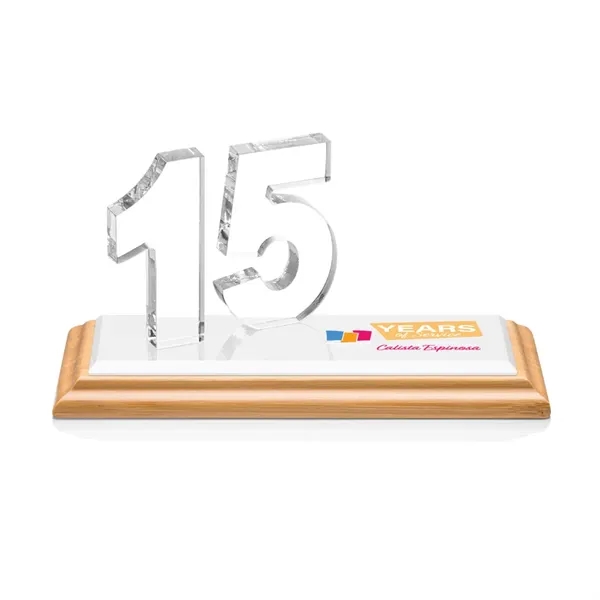 Celebrate employee loyalty with Northam Anniversary VividPrint™ Awards. Featuring Starfire Crystal... from ASI 84592 St Regis Group / St Regis