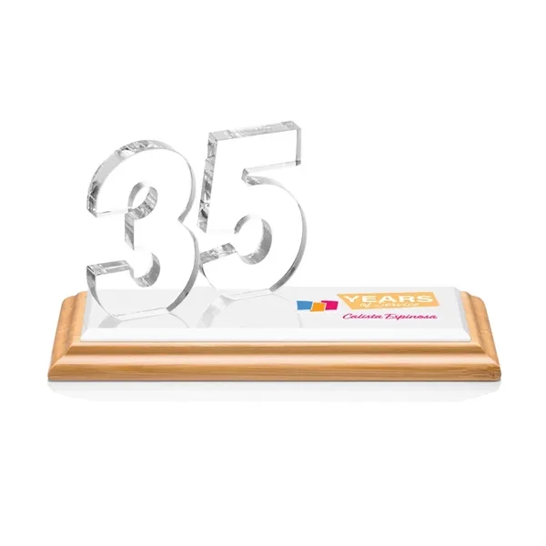 Celebrate employee loyalty with Northam Anniversary VividPrint™ Awards. Featuring Starfire Crystal... from ASI 84592 St Regis Group / St Regis