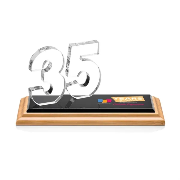 Celebrate employee loyalty with Northam Anniversary VividPrint™ Awards. Featuring Starfire Crystal... from ASI 84592 St Regis Group / St Regis