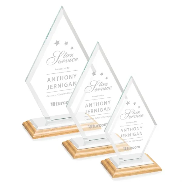 The Tuscany Award features beautiful Starfire Crystal in a diamond shape... from ASI 84592 St Regis Group / St Regis