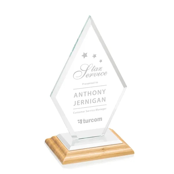 The Tuscany Award features beautiful Starfire Crystal in a diamond shape... from ASI 84592 St Regis Group / St Regis