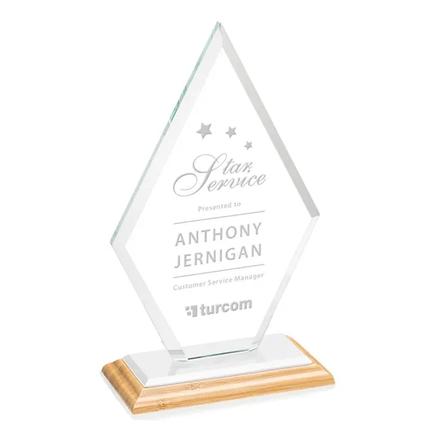 The Tuscany Award features beautiful Starfire Crystal in a diamond shape... from ASI 84592 St Regis Group / St Regis