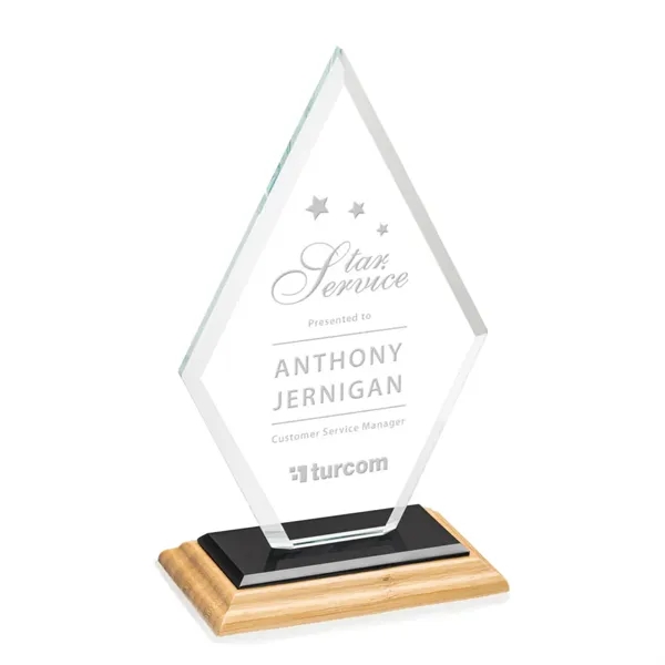 The Tuscany Award features beautiful Starfire Crystal in a diamond shape... from ASI 84592 St Regis Group / St Regis