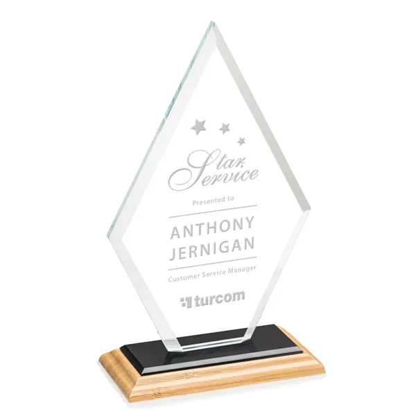 The Tuscany Award features beautiful Starfire Crystal in a diamond shape... from ASI 84592 St Regis Group / St Regis