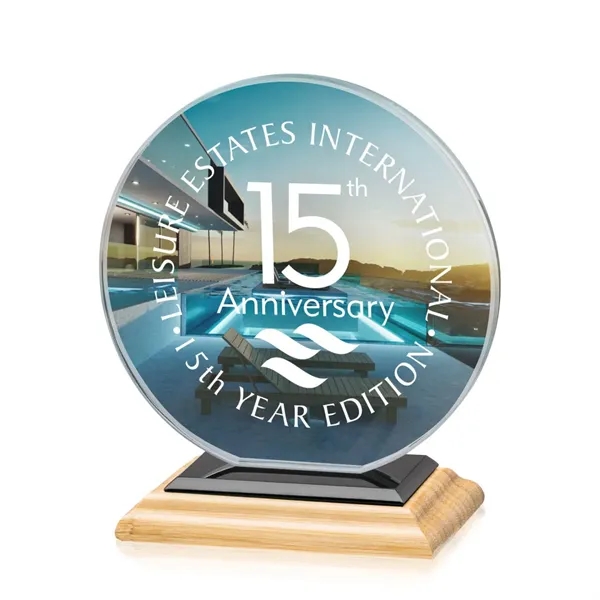 Our extraordinary cut Victoria Award features a flat edged Starfire disc... from ASI 84592 St Regis Group / St Regis