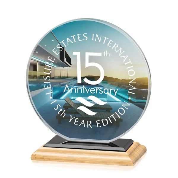 Our extraordinary cut Victoria Award features a flat edged Starfire disc... from ASI 84592 St Regis Group / St Regis