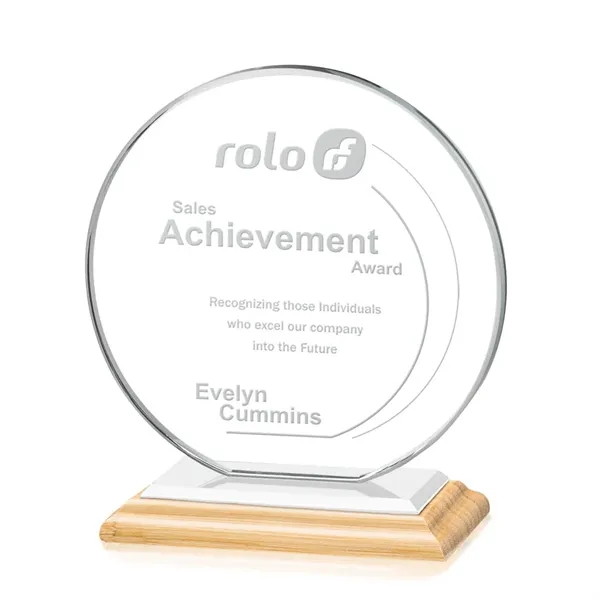 Our extraordinary cut Victoria Award features a flat edged Starfire disc... from ASI 84592 St Regis Group / St Regis