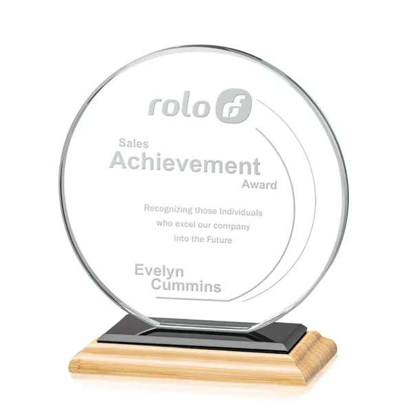 Our extraordinary cut Victoria Award features a flat edged Starfire disc... from ASI 84592 St Regis Group / St Regis