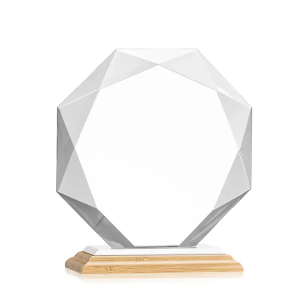 Striking Starfire Octagon award refracts light through all of its facets... from ASI 84592 St Regis Group / St Regis
