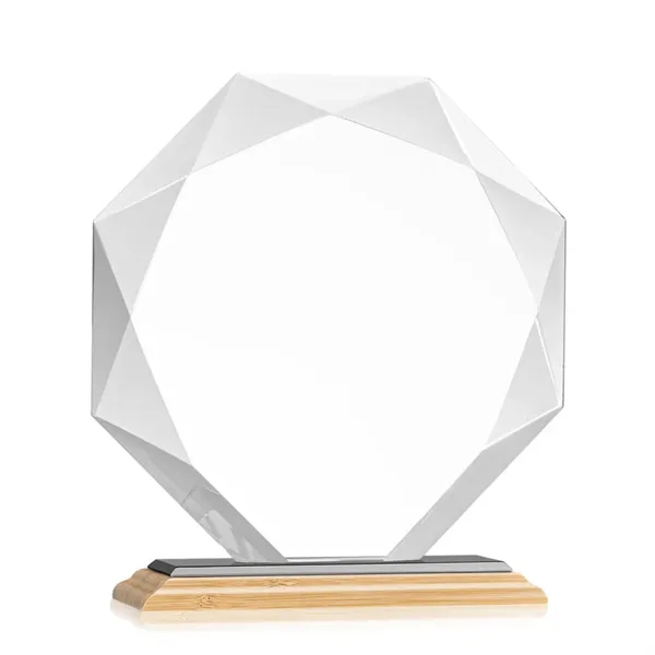 Striking Starfire Octagon award refracts light through all of its facets... from ASI 84592 St Regis Group / St Regis