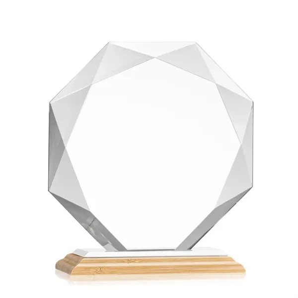 Striking Starfire Octagon award refracts light through all of its facets... from ASI 84592 St Regis Group / St Regis