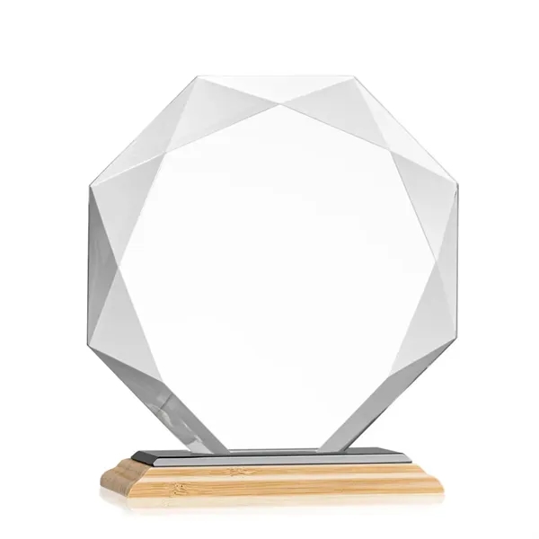 Striking Starfire Octagon award refracts light through all of its facets... from ASI 84592 St Regis Group / St Regis