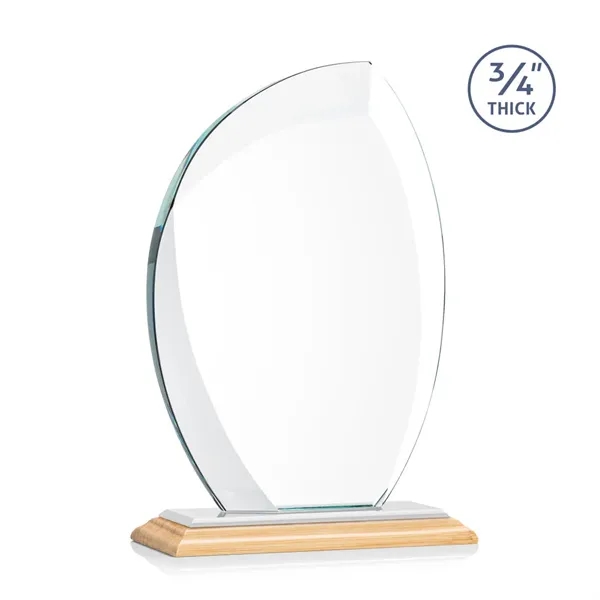The Wichita VividPrint™ Award features thick 3/4" Starfire Crystal with deep... from ASI 84592 St Regis Group / St Regis