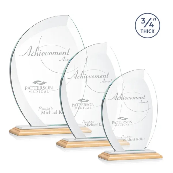 The Wichita Award features thick 3/4" Starfire Crystal with deep sweeping... from ASI 84592 St Regis Group / St Regis