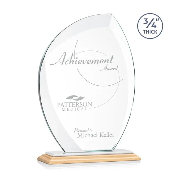 The Wichita Award features thick 3/4" Starfire Crystal with deep sweeping... from ASI 84592 St Regis Group / St Regis