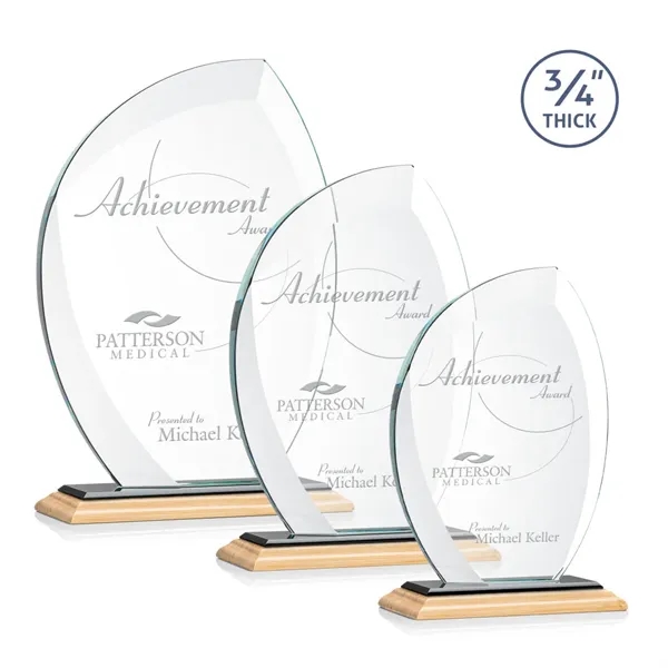 The Wichita Award features thick 3/4" Starfire Crystal with deep sweeping... from ASI 84592 St Regis Group / St Regis