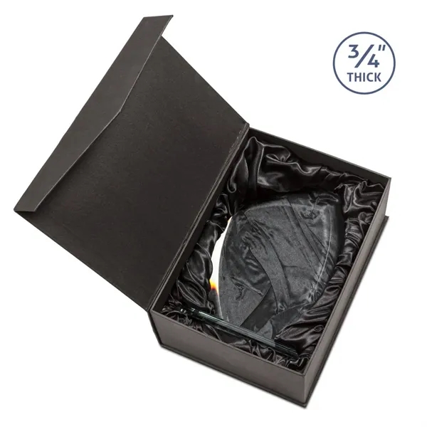 The Wichita Award features thick 3/4" Starfire Crystal with deep sweeping... from ASI 84592 St Regis Group / St Regis