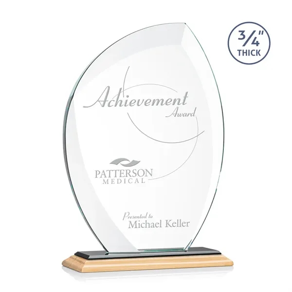 The Wichita Award features thick 3/4" Starfire Crystal with deep sweeping... from ASI 84592 St Regis Group / St Regis