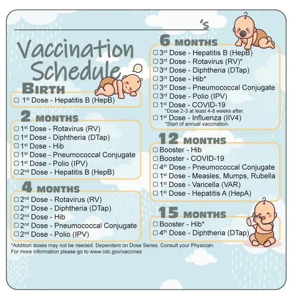 Health and safety information magnet with full color process graphics.... from ASI 92977 UniversalPromo, Inc / UP Line