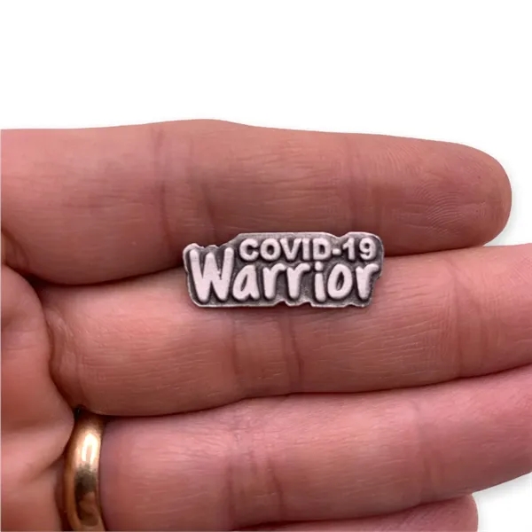 Covid-19 Warrior lapel pin. Blank.... from ASI 96235 Wehr Industries Inc